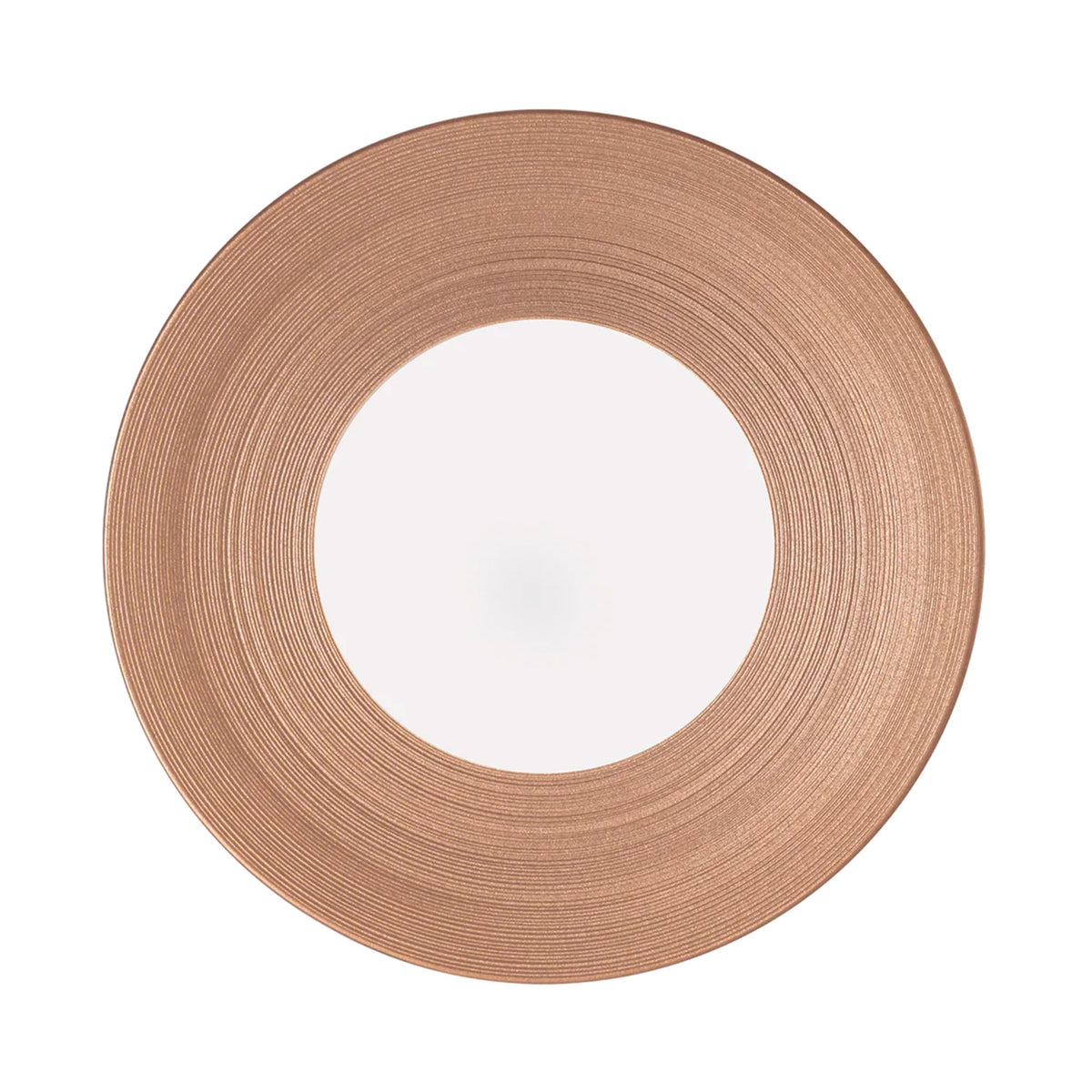 Jl Coquet HEMISPHERE Metallic Rose - 29 cm Plate - 11.6 in SKU: HEM1002BS0048