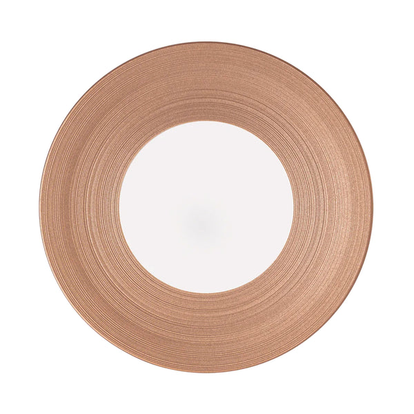 Jl Coquet HEMISPHERE Metallic Rose - 29 cm Plate - 11.6 in SKU: HEM1002BS0048