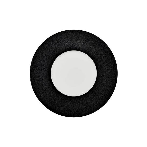 Jl Coquet HEMISPHERE Black Bakelite - Dessert Plate - 8.3 in SKU: HEM1028BS0167