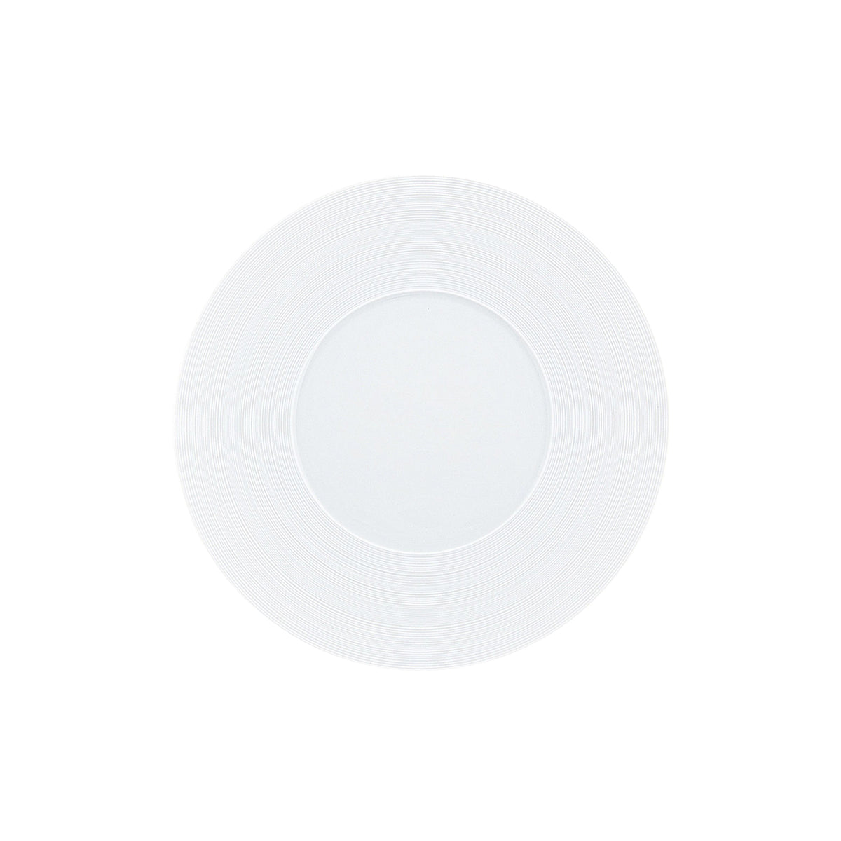 Jl Coquet HEMISPHERE Satin White - Dessert Plate - 8.3 in SKU: HEM1028BS0000