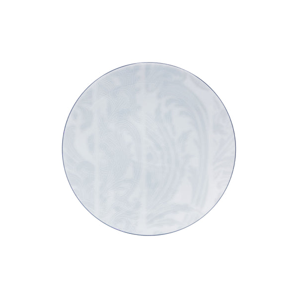 Jl Coquet INDIAN Blue Pearl Platinum Trim - Dessert Plate - 8.3 in SKU: AGO1028BBP053