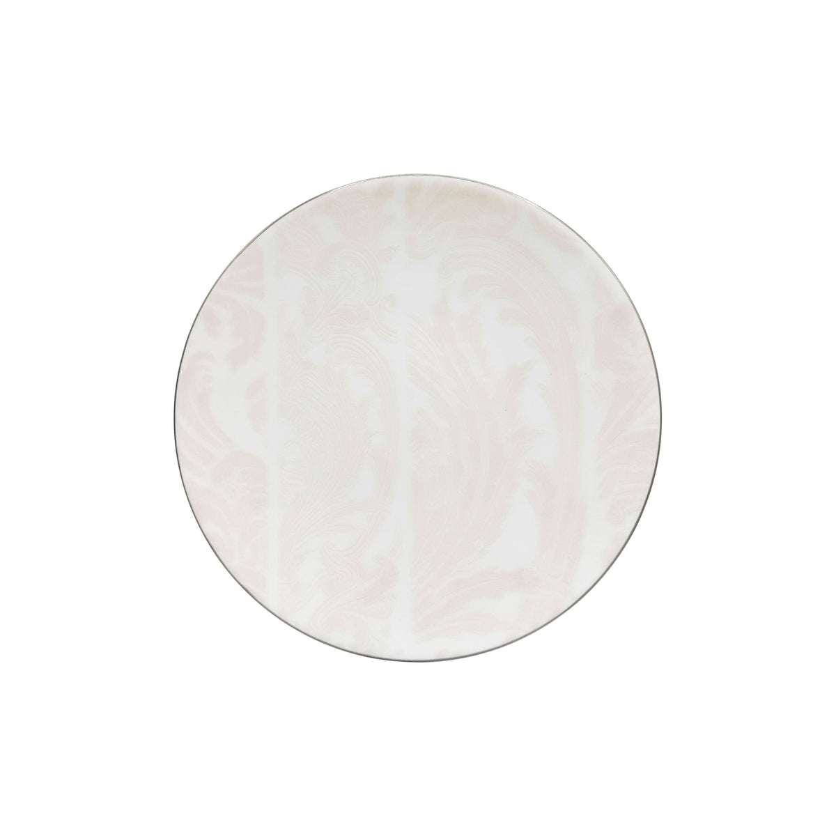 Jl Coquet INDIAN POWDERY ROSE PLAIN LINE - Dessert Plate - 8.3 in SKU: AGO1028BBP055