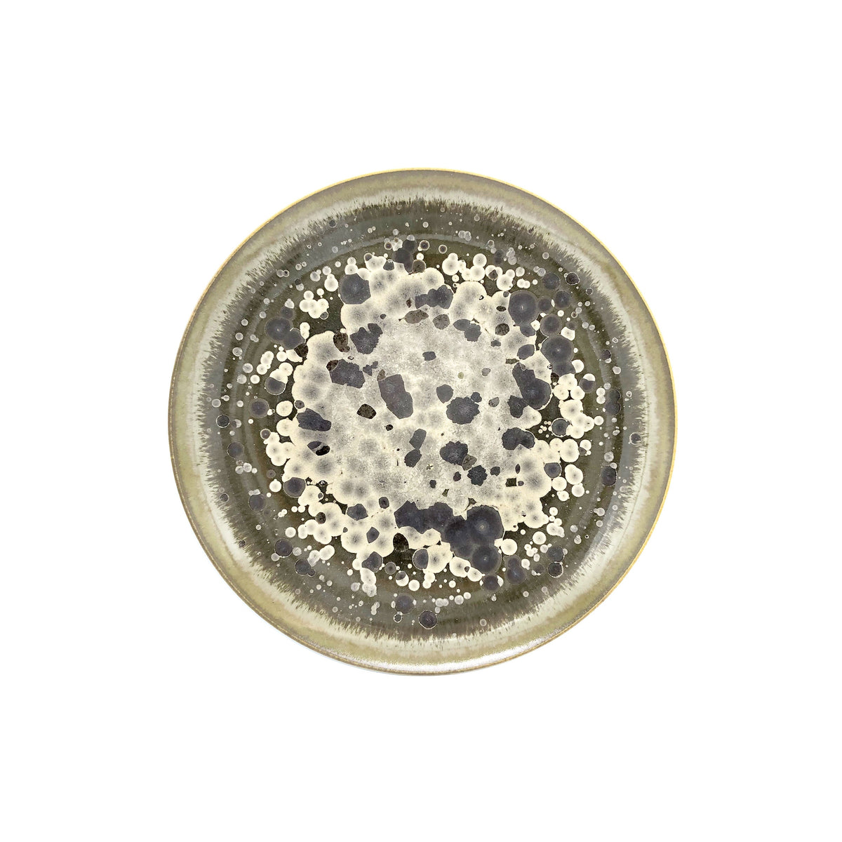 Jaune de Chrome Zulu - Dessert Plate  - 8.3 in SKU: AGO1028ZOULBLNC000
