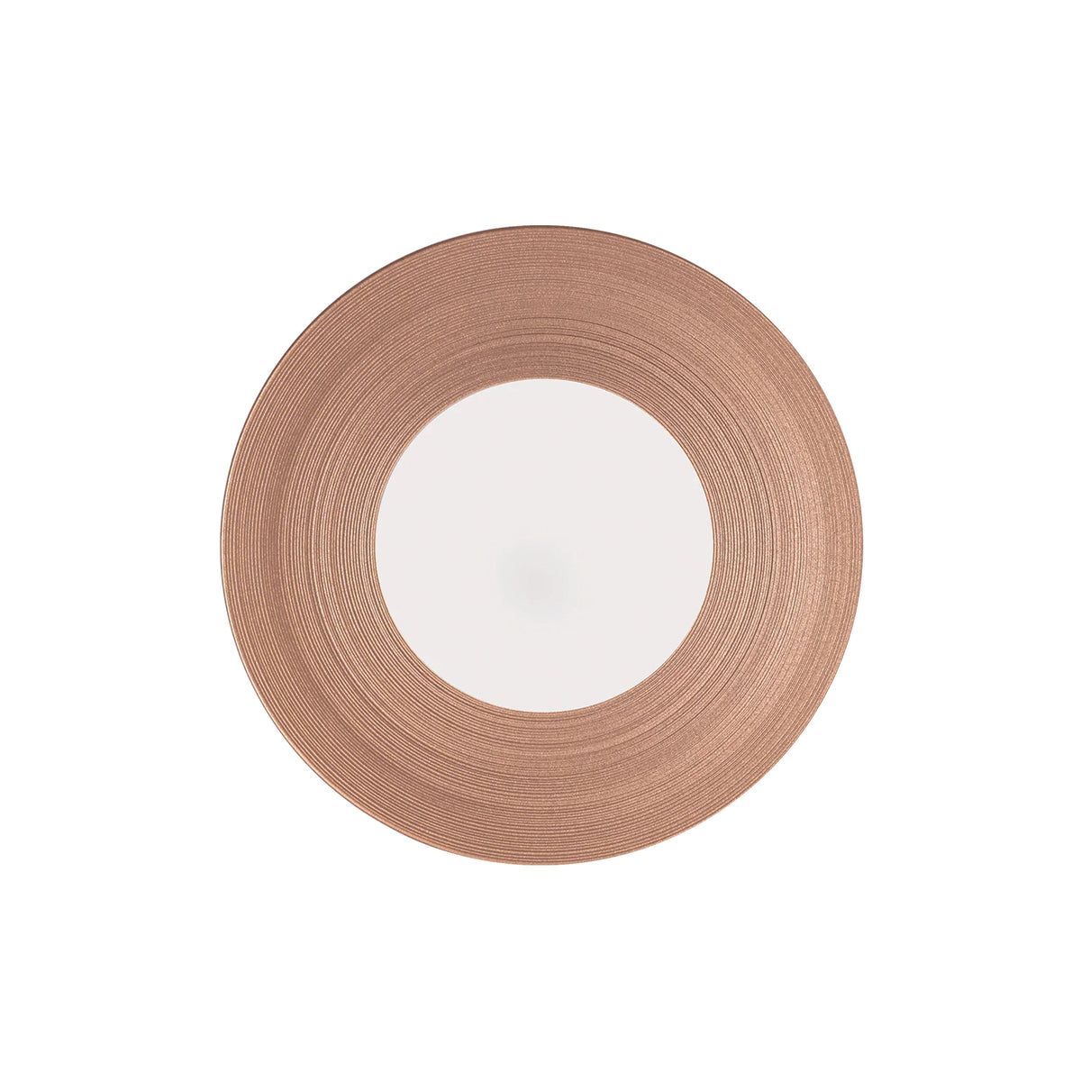Jl Coquet HEMISPHERE Metallic Rose - Dessert Plate - 8.3 in SKU: HEM1028BS0048