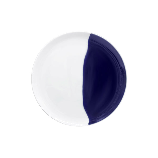 JL Coquet  BLUE MYKONOS - Assiette ? dessert, Slim 8.27 Inch SKU: SLI1028BMYKBLNC000