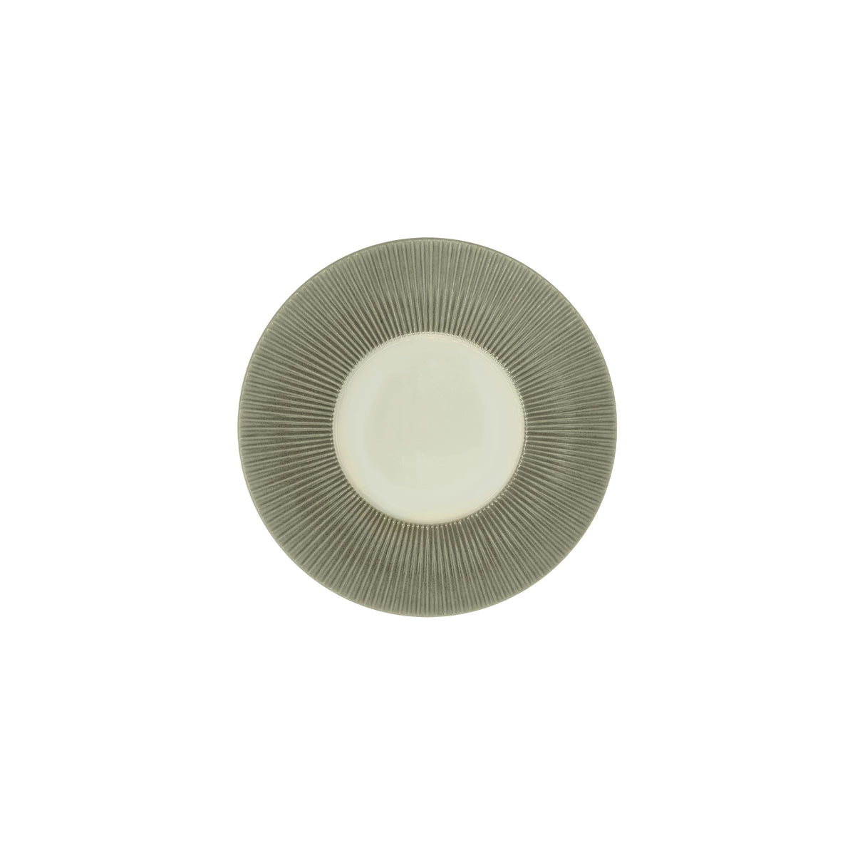 JL Coquet  TODRA Gris - Assiette ? pain, Bol?ro 3.15 Inch SKU: BOL1008TGRICREM000