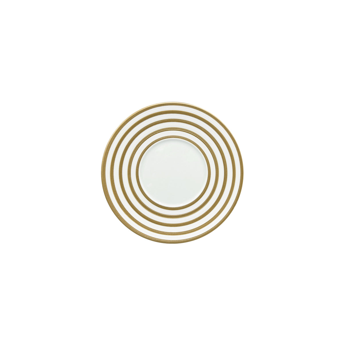 Jl Coquet HEMISPHERE Striped Copper - Bread Plate - 6.1 in SKU: HEM1008BS0044