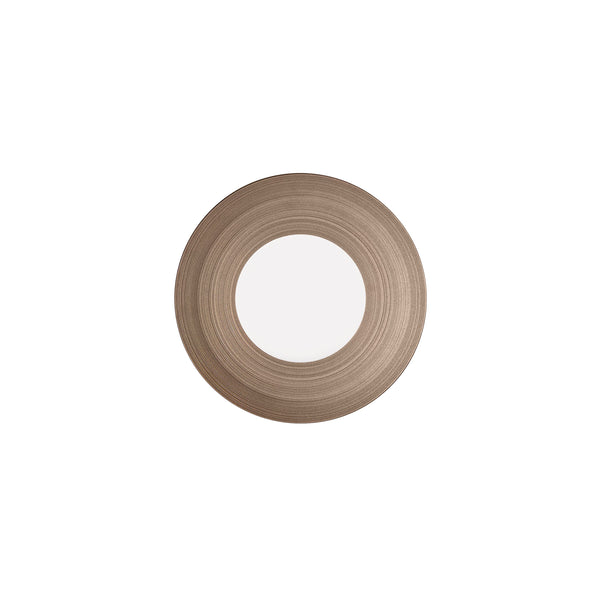 Jl Coquet HEMISPHERE Metallic Grey - Bread Plate - 6.1 in SKU: HEM1008BS0030