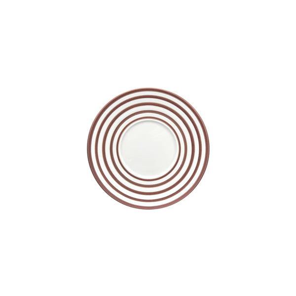 Jl Coquet HEMISPHERE Striped Metallic Purple - Bread Plate - 6.1 in SKU: HEM1008BS0160