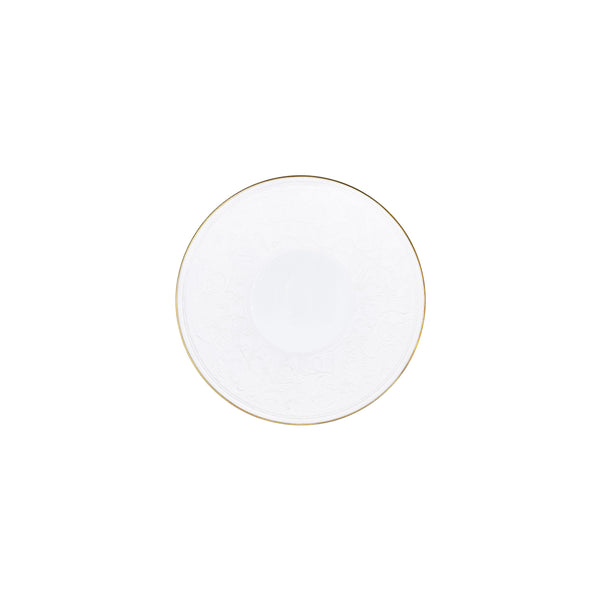 Jl Coquet SWAN White Fillet Gold - Bread Plate - 6.5 in SKU: SWA1008BSA078