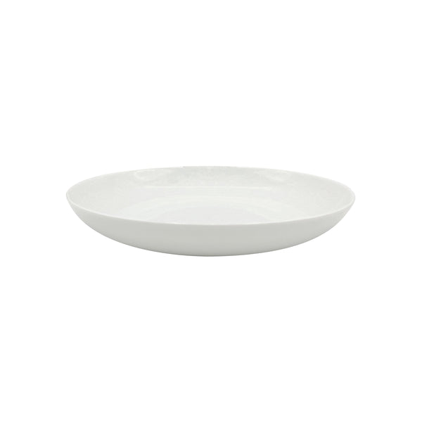 Jl Coquet THISTLES White on white - MM pasta plate - 9.4 in SKU: HOR1009BB0016