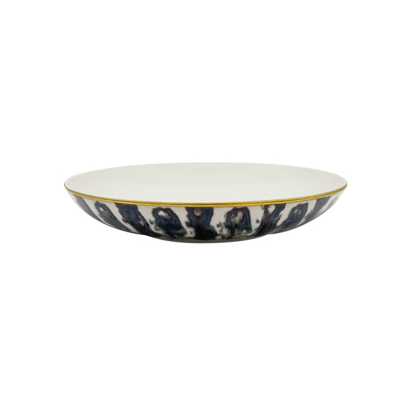 Jaune de Chrome ECAILLE CREME Gold Fillet - MM Pasta Plate  - 9.4 in SKU: HOR1009ECRECREMA00