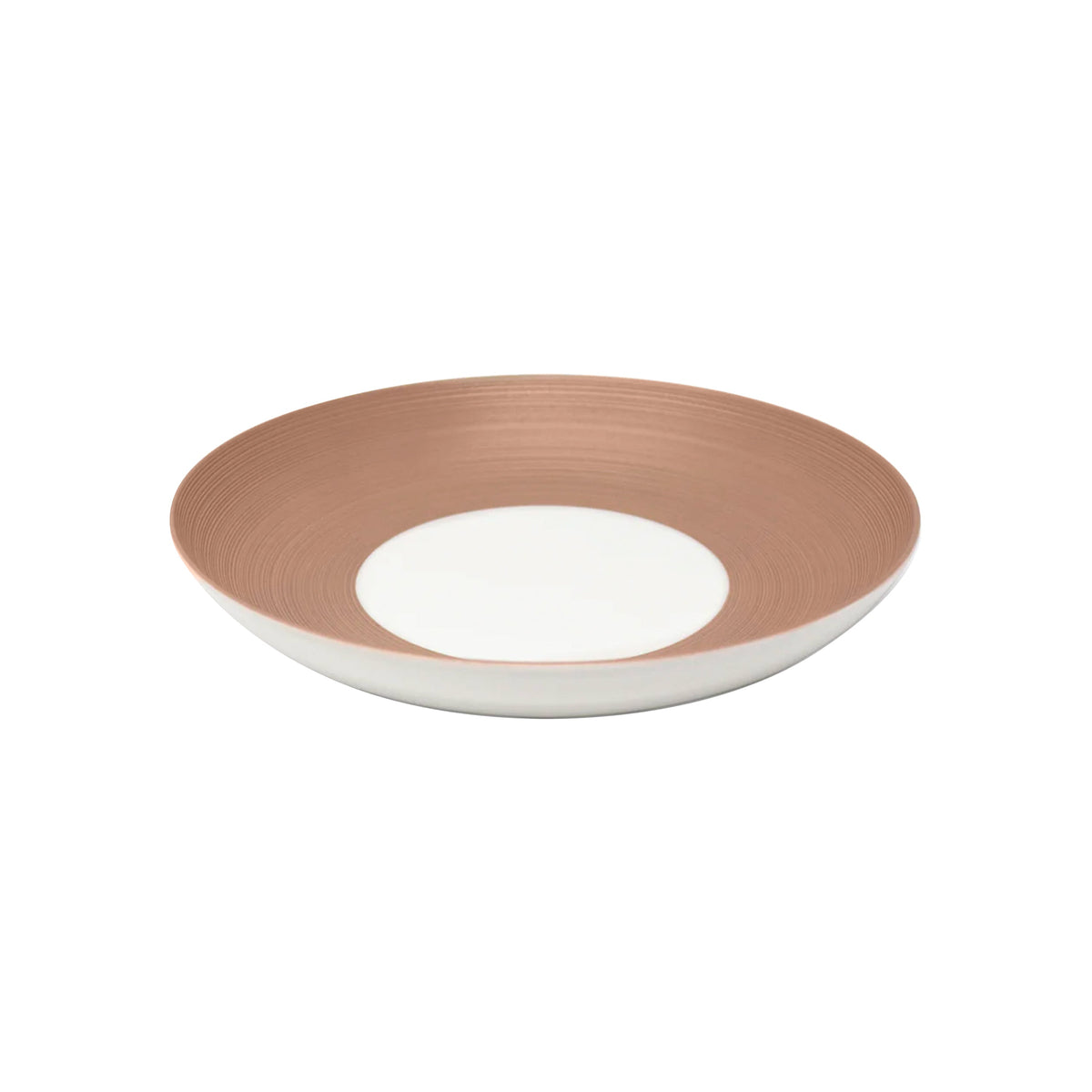 Jl Coquet HEMISPHERE Metallic Rose - MM Pasta Plate - 9.4 in SKU: HEM1009BS0048