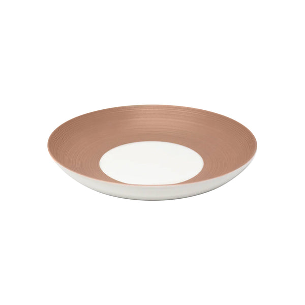 Jl Coquet HEMISPHERE Metallic Rose - MM Pasta Plate - 9.4 in SKU: HEM1009BS0048