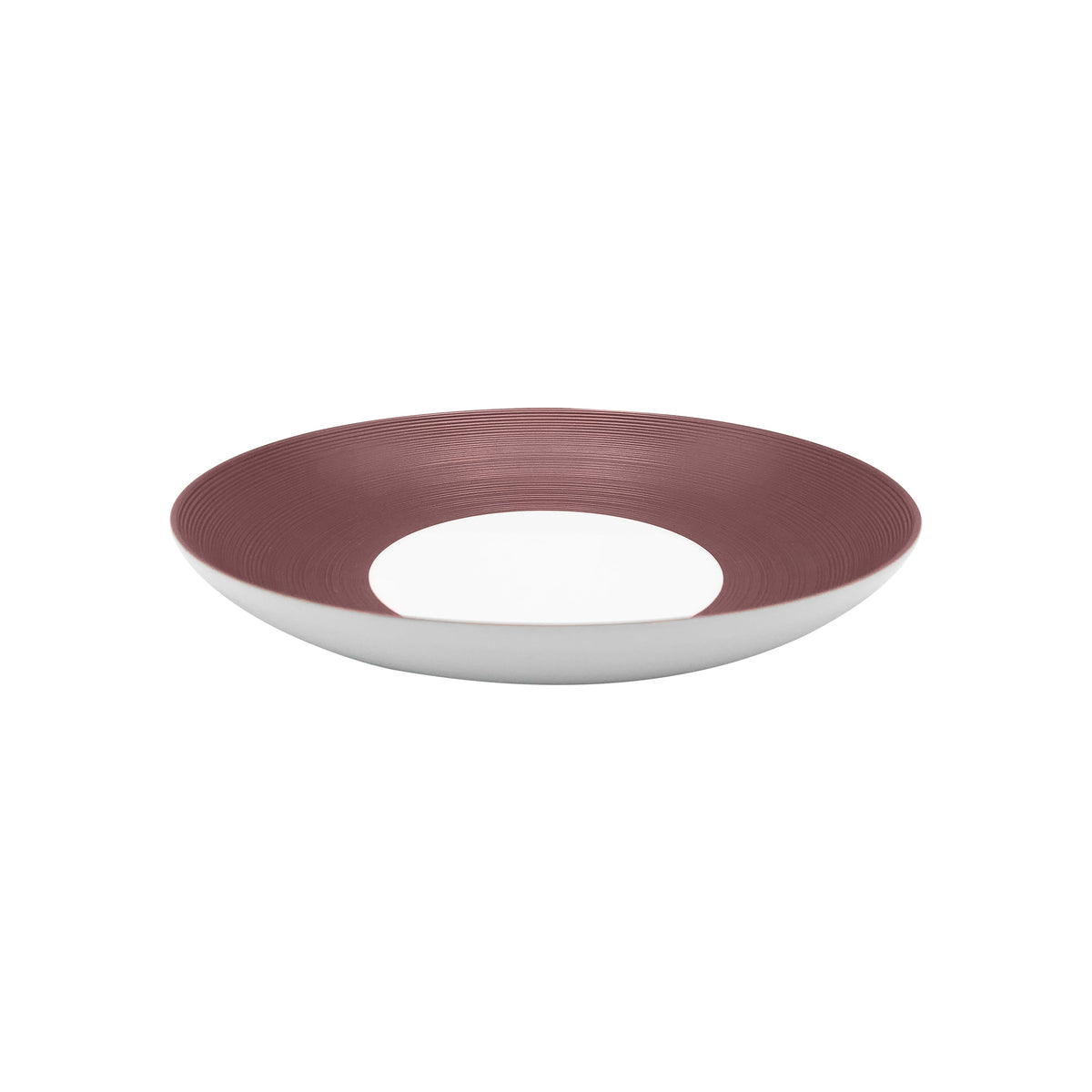 Jl Coquet HEMISPHERE Metallic Violet - MM Pasta Plate - 9.4 in SKU: HEM1009BS0070
