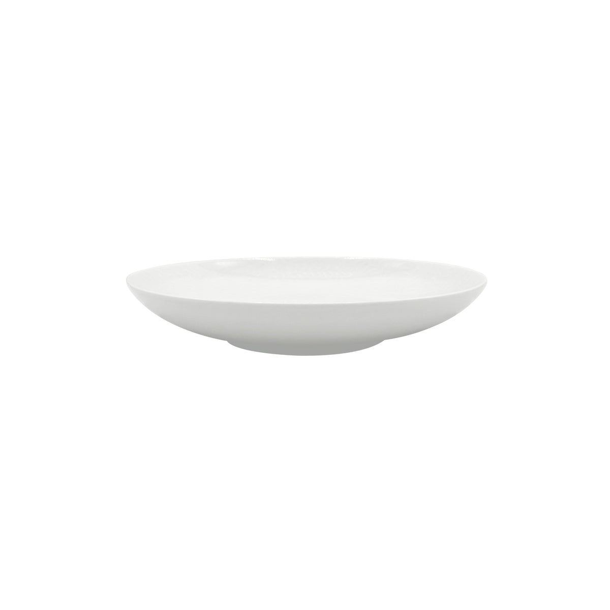 Jl Coquet ARJUNA White on White - Small Pasta Plate - 8.3 in SKU: HOR1010BBA096