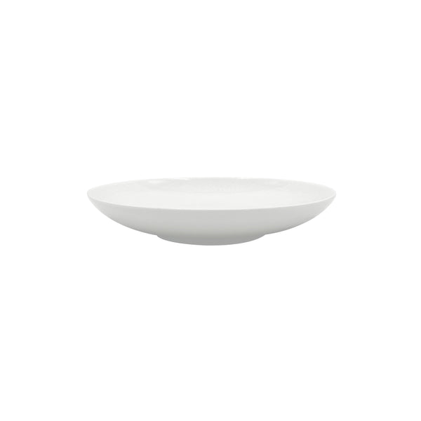 Jl Coquet ARJUNA White on White - Small Pasta Plate - 8.3 in SKU: HOR1010BBA096