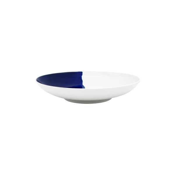 Jaune de Chrome BLUE MYKONOS - Small Pasta Plate  - 8.3 in SKU: HOR1010BMYKBLNC000