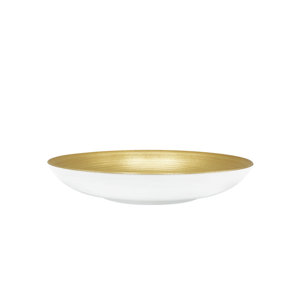 Jl Coquet HEMISPHERE Gold - MM Pasta Plate - 9.4 in SKU: HEM1009BSA002