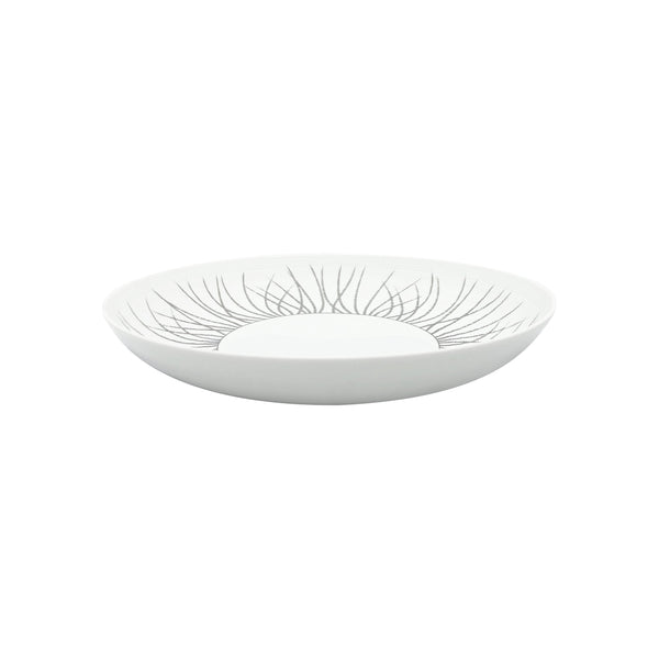 Jl Coquet HEMISPHERE Platinum Tundra - Pasta Plate - 9.4 in SKU: HEM1009BSP033