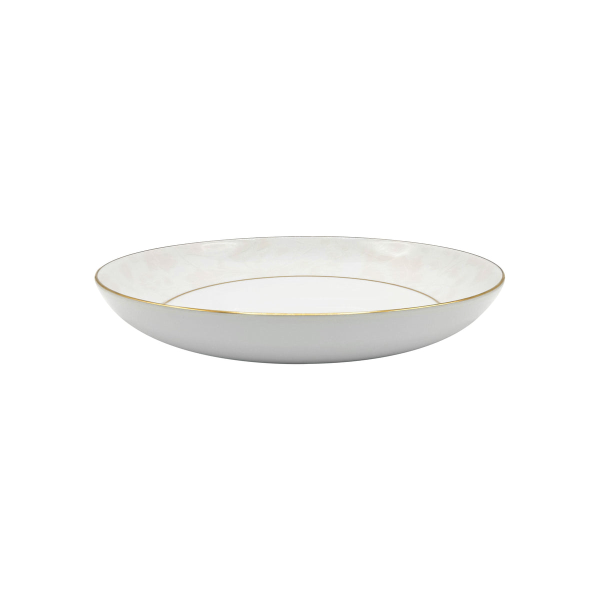 Jl Coquet Indian Pink Powder Pink Gold Trim - MM Pasta Plate - 9.4 in SKU: HOR1009BBA107