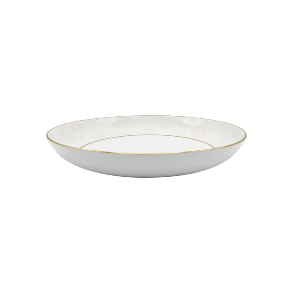 Jl Coquet Indian Pink Powder Pink Gold Trim - MM Pasta Plate - 9.4 in SKU: HOR1009BBA107
