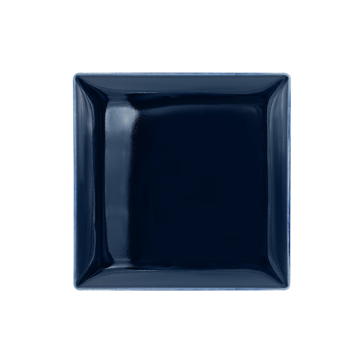 Jaune de Chrome BLUE - Square plate 21 cm  - 8.3 in SKU: ACC1019BLUEBLUE000