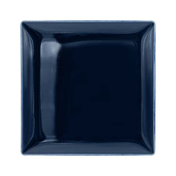 Jaune de Chrome BLUE - Square plate 27 cm  - 10.6 in SKU: ACC1021BLUEBLUE000