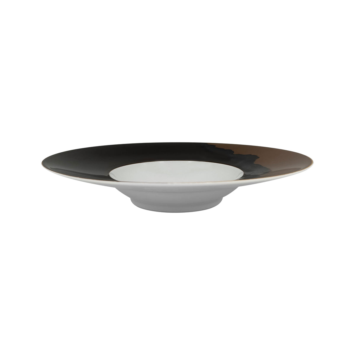 Jaune de Chrome Kilimanjaro Landscape - JDC Rimmed Deep Plate  - 10.6 in SKU: JDC1052KILIBLNC000