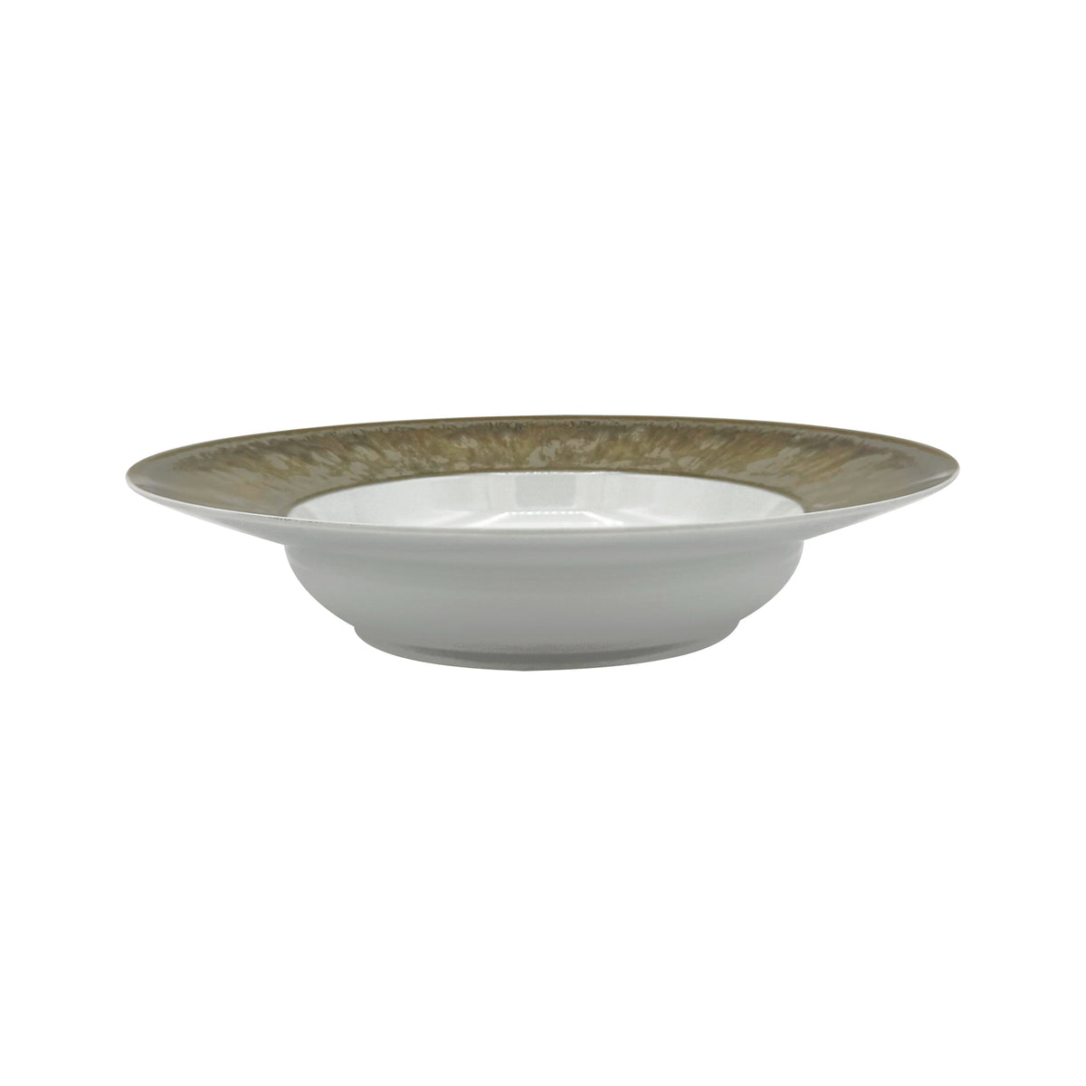 Jaune de Chrome BASMATI - MM winged soup plate, 2011  - 10.6 in SKU: DMO1024BASMBLNC000