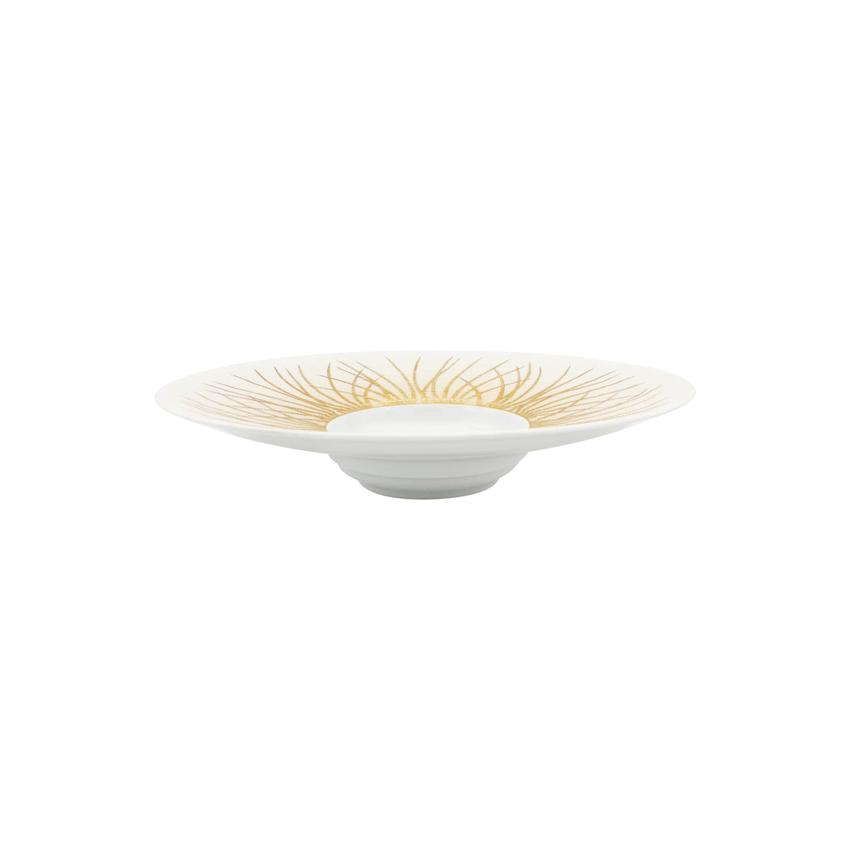 Jl Coquet HEMISPHERE Tundra Autumn - MM Rimmed Deep Plate - 9.1 in SKU: HEM1024BSA059