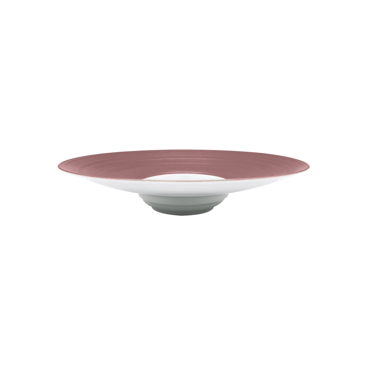 Jl Coquet HEMISPHERE Metallic Violet - Deep Plate with Rim MM - 9.1 in SKU: HEM1024BS0070