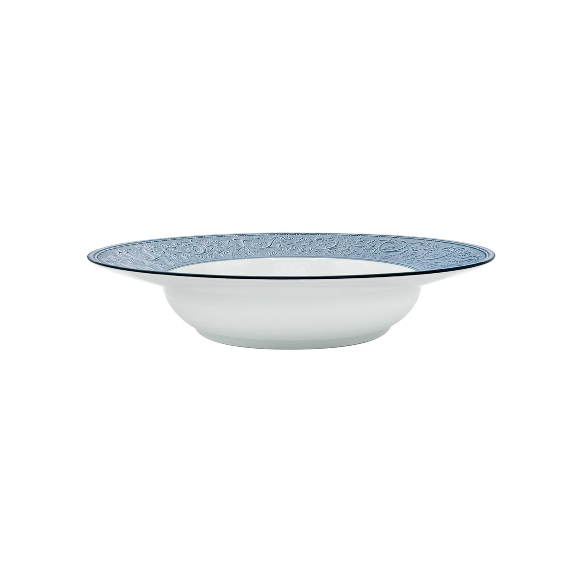 Jl Coquet SWAN Atoll - MM Rimmed Deep Plate - 9.1 in SKU: SWA1024BS0298
