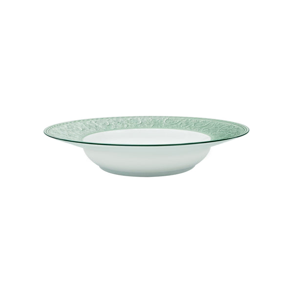 Jl Coquet SWAN Emerald - MM Rimmed Deep Plate - 9.1 in SKU: SWA1024BS0300