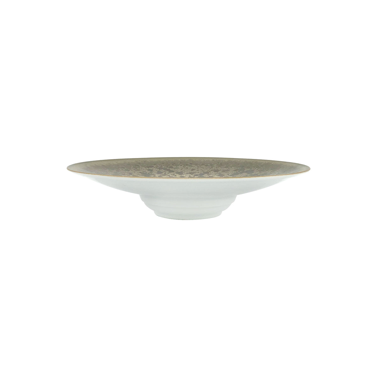 Jaune de Chrome Zulu - MM Rimmed Deep Plate  - 9.1 in SKU: HOR1024ZOULBLNC000