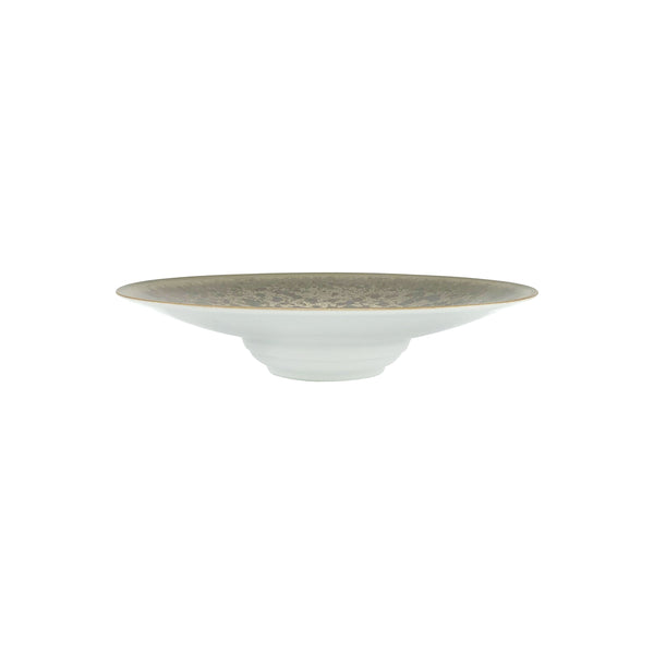 Jaune de Chrome Zulu - MM Rimmed Deep Plate  - 9.1 in SKU: HOR1024ZOULBLNC000