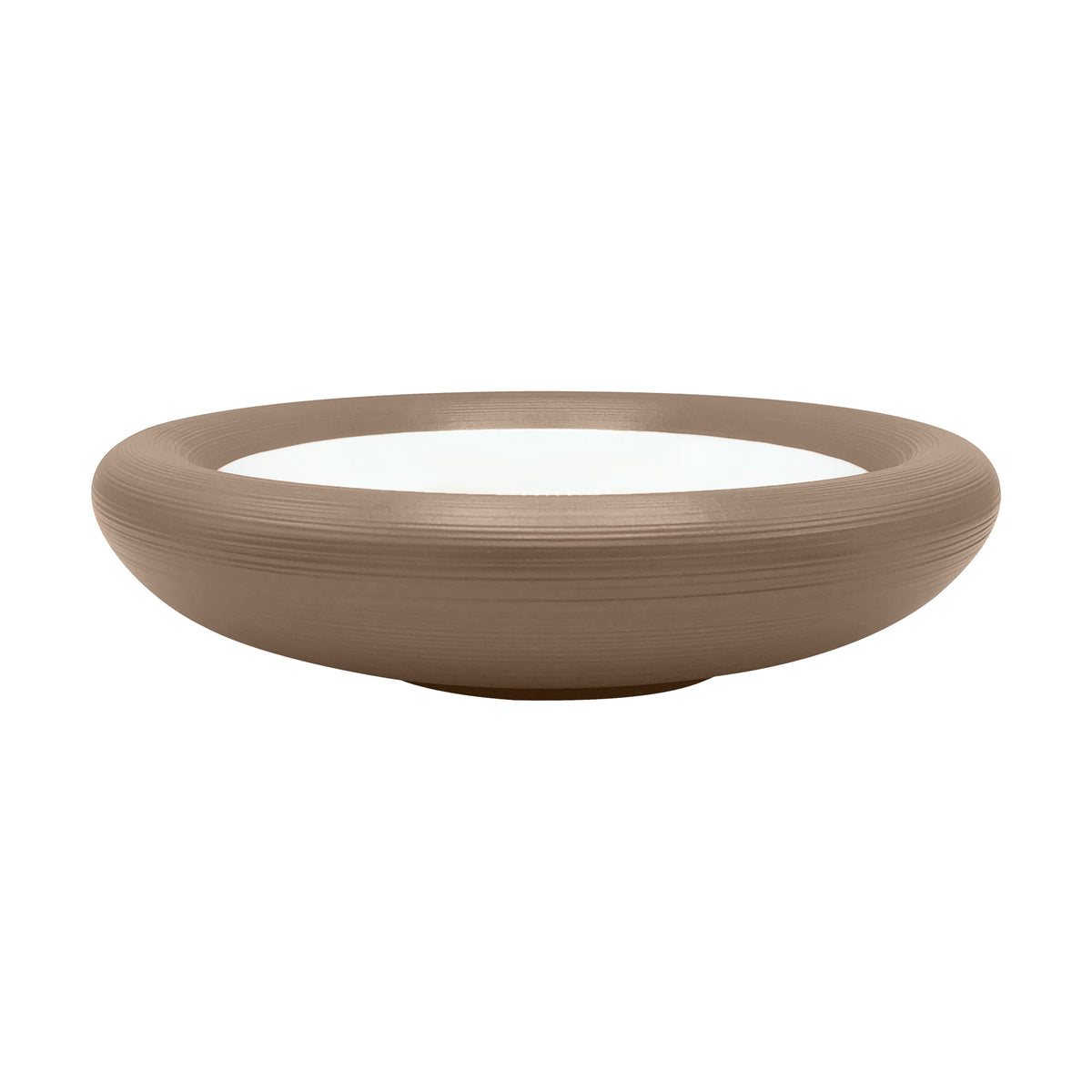 Jl Coquet HEMISPHERE Metallic Grey - Bubble Deep Plate - 9.4 in SKU: HEM1088BS0030