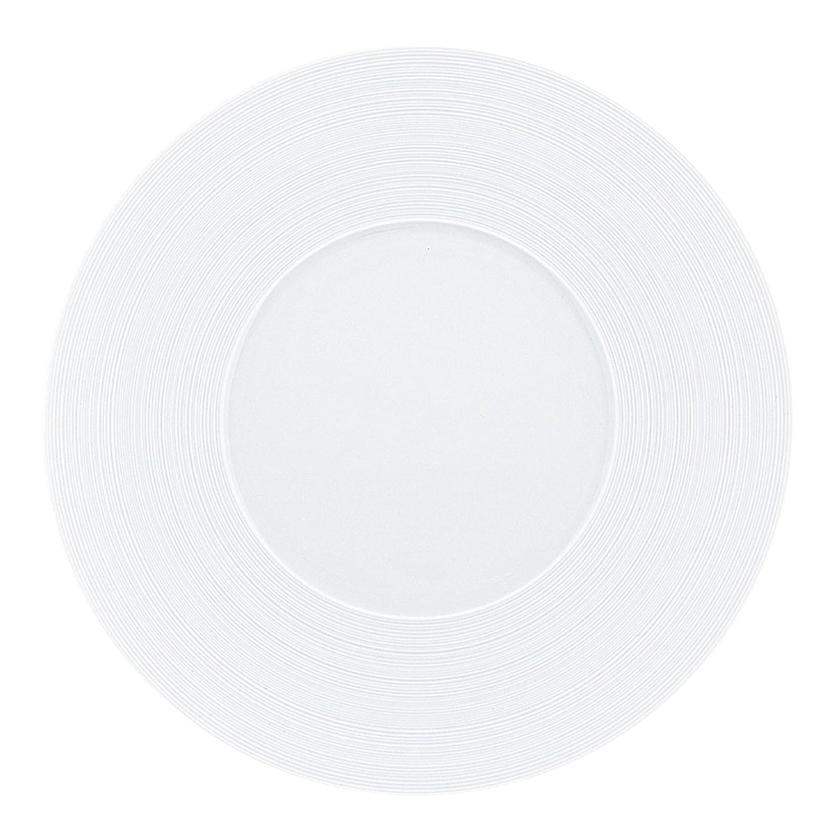 Jl Coquet HEMISPHERE Satin White - Serving Plate - 12.6 in SKU: HEM1039BS0000