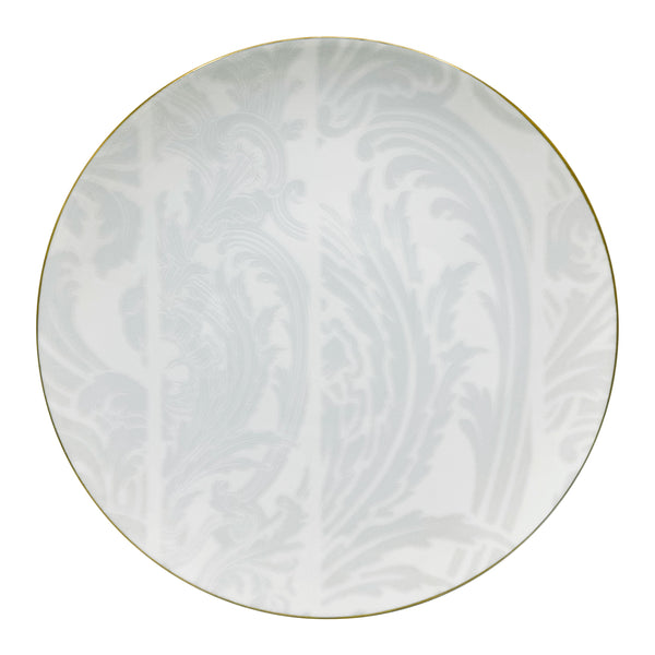 Jl Coquet Indian Blue Pearl Gold Trim - Serving Plate - 12.6 in SKU: AGO1039BBA105