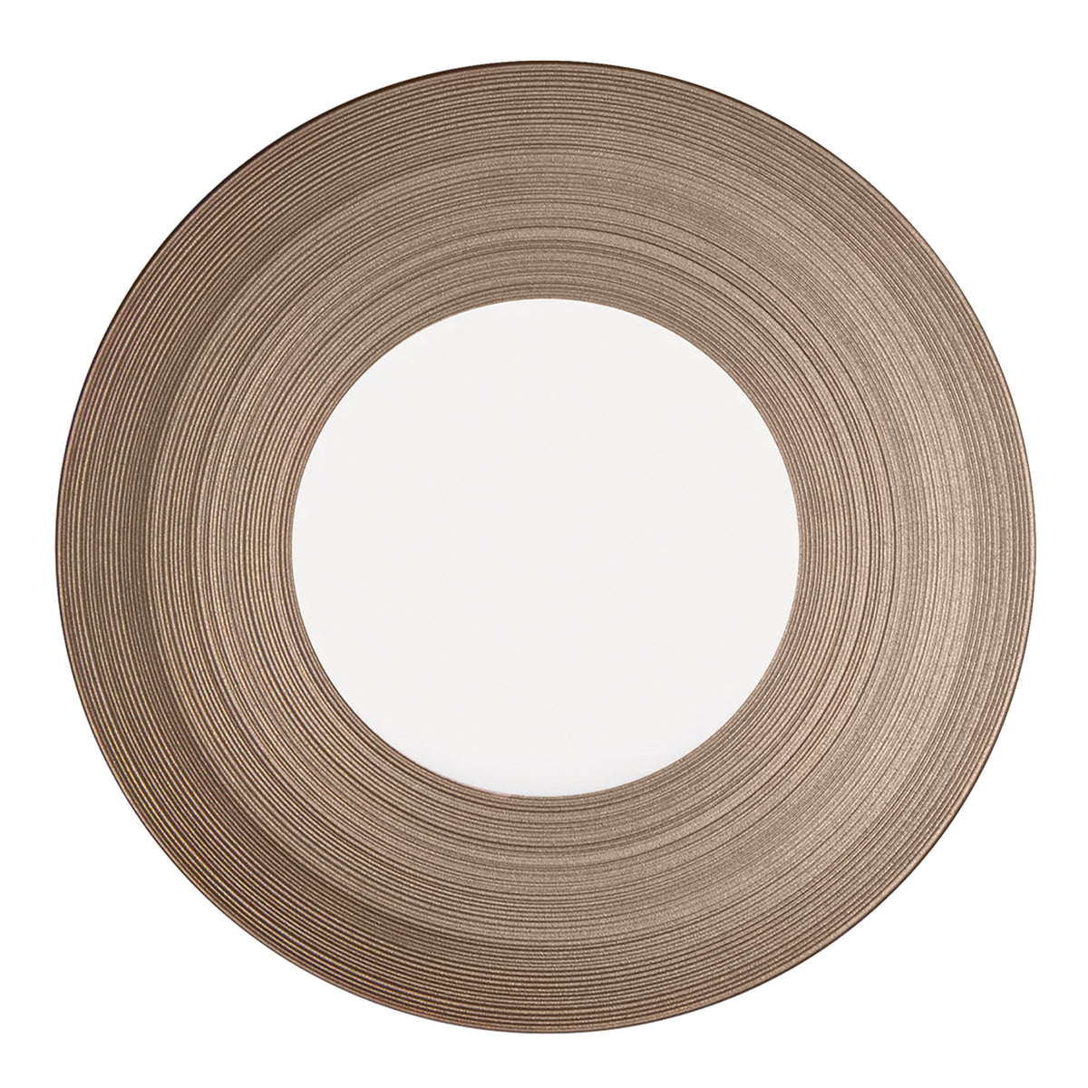 Jl Coquet HEMISPHERE Metallic Grey - Serving Plate - 12.6 in SKU: HEM1039BS0030