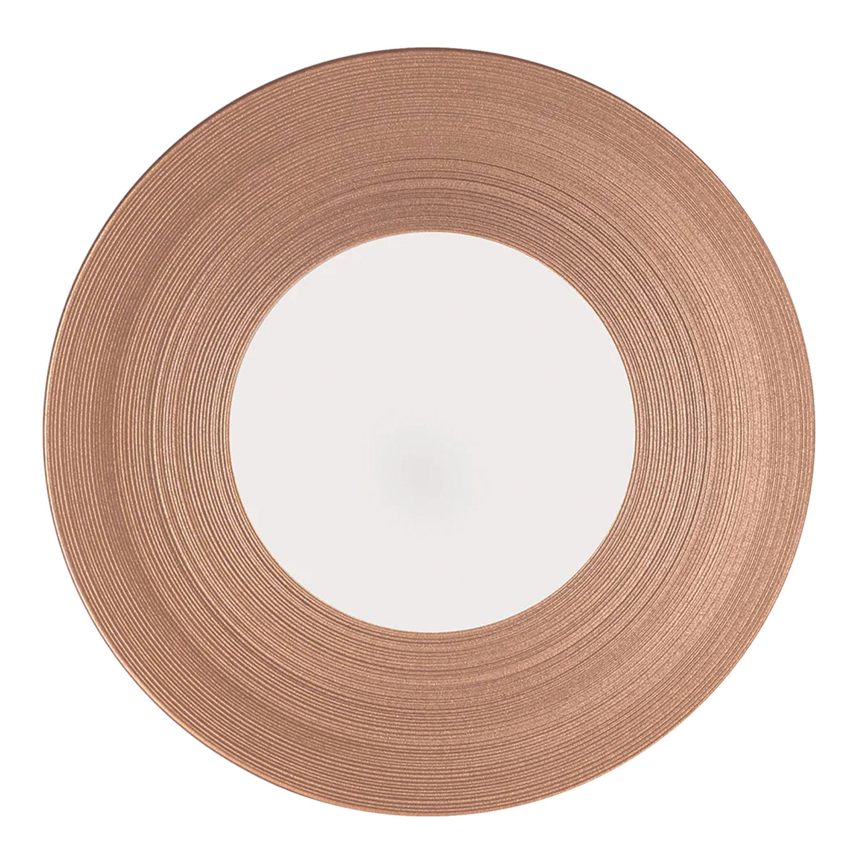 Jl Coquet HEMISPHERE Metallic Rose - Serving Plate - 12.6 in SKU: HEM1039BS0048