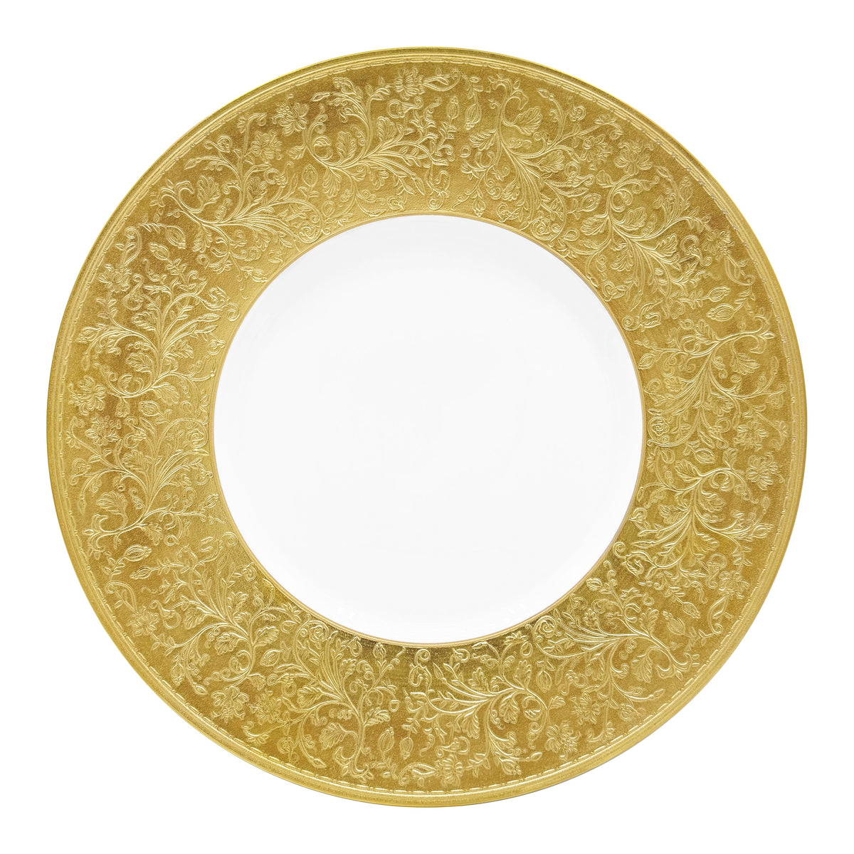 Jl Coquet SWAN Gold - Presentation Plate - 12.6 in SKU: SWA1039BSA002