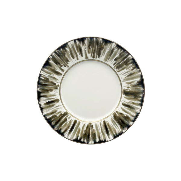 JL Coquet  ?CAILLE CR?ME Filet Bronze - Assiette ? dessert, 1824 8.27 Inch SKU: MHV1028ECRECREMB00