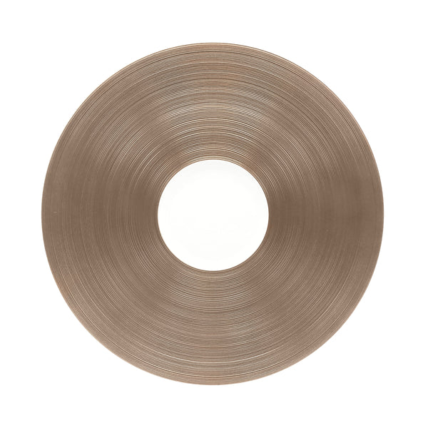 Jl Coquet HEMISPHERE Metallic Grey - Appetizer Plate - 11.4 in SKU: HEM1031BS0030