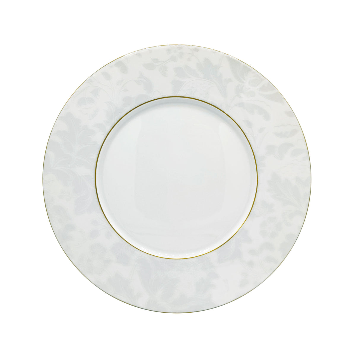 Jl Coquet INDIAN BLUE Pearl Gold Rim - Dinner Plate, 2011 - 10.6 in SKU: DMO1034BBA105