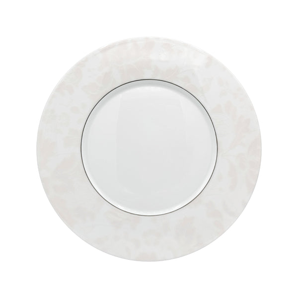 Jl Coquet INDIAN COLOUR Powder Pink Platinum Trim - Flat Plate, 2011 - 10.6 in SKU: DMO1034BBP055