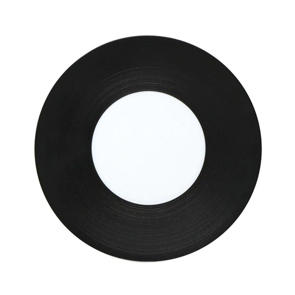 Jl Coquet HEMISPHERE Black Bakelite - Flat Plate - 10.6 in SKU: HEM1034BS0167