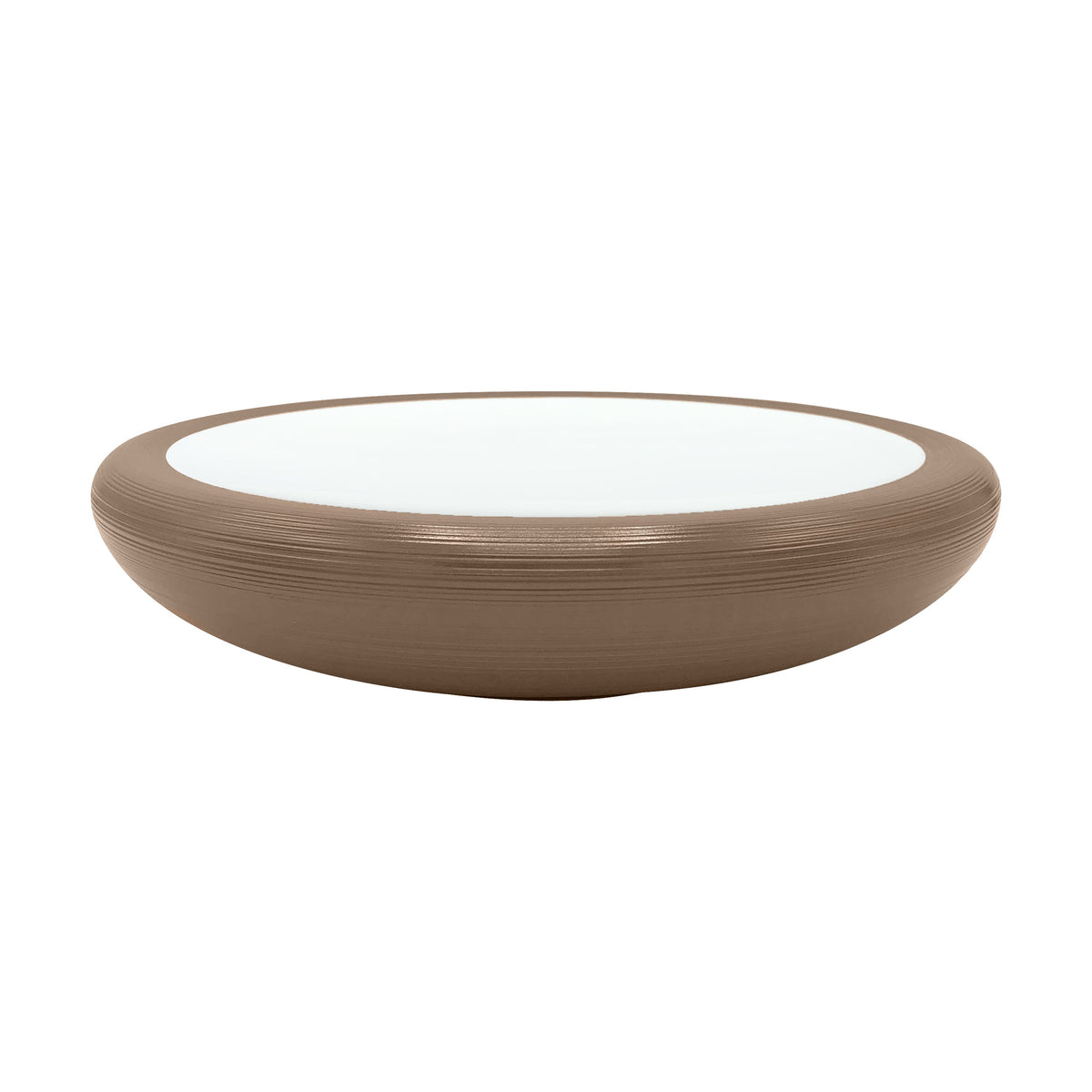 Jl Coquet HEMISPHERE Metallic Grey - Bubble Flat Plate - 9.4 in SKU: HEM1089BS0030