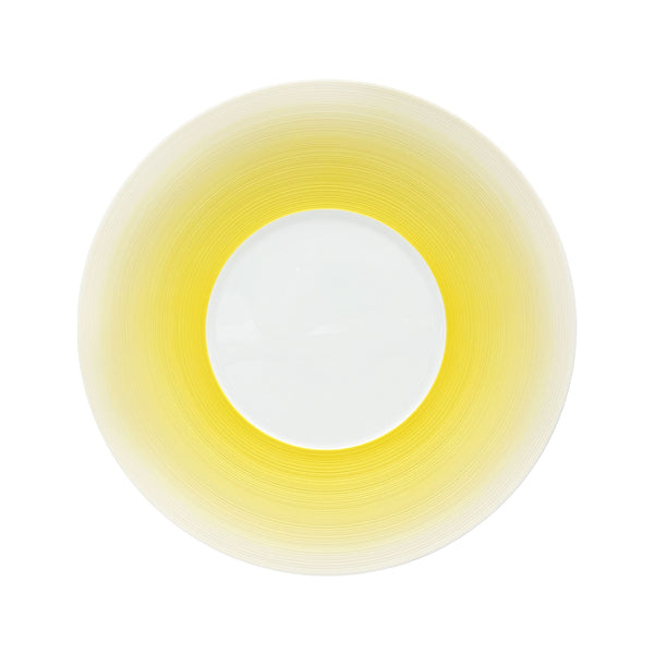 Jl Coquet HEMISPHERE Mimosa Yellow - Flat Plate - 10.6 in SKU: HEM1034BS0288