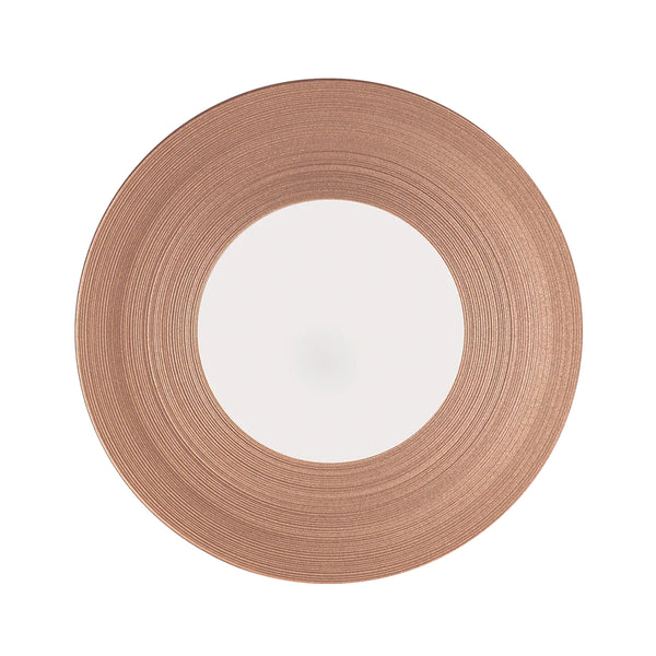 Jl Coquet HEMISPHERE Metallic Rose - Flat Plate - 10.6 in SKU: HEM1034BS0048